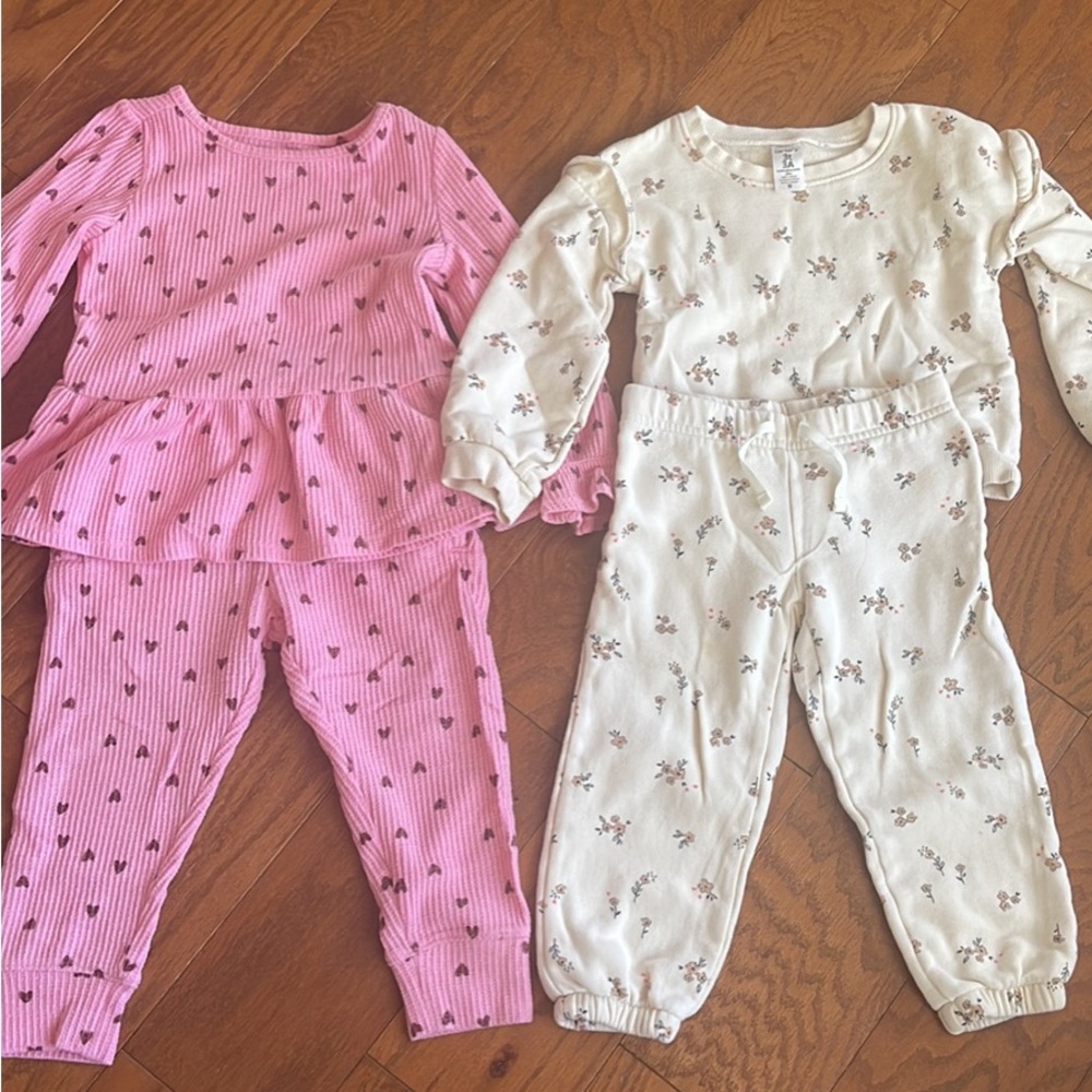 Matching girl sets size 3T